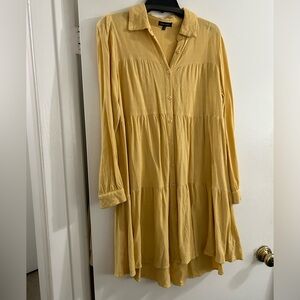 Dear John Tiered Shirt Dress